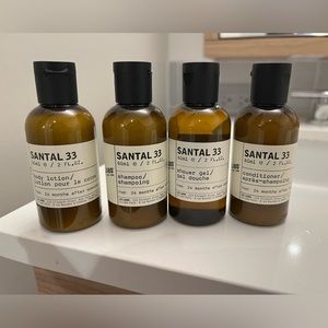 Travel set signature Santal33